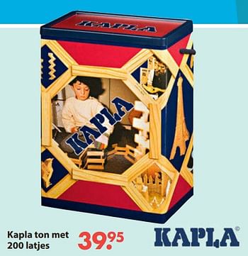 Aanbiedingen Kapla ton - Kapla - Geldig van 28/10/2019 tot 06/12/2019 bij Europoint