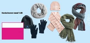 Aanbiedingen Winteraccessoires handschoenen - Huismerk - Big Bazar - Geldig van 04/11/2019 tot 17/11/2019 bij Big Bazar