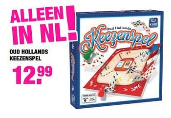 Aanbiedingen Oud hollands keezenspel - King - Geldig van 04/11/2019 tot 17/11/2019 bij Big Bazar