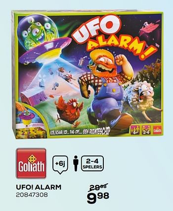 Aanbiedingen Ufo! alarm - Goliath - Geldig van 05/11/2019 tot 10/12/2019 bij Supra Bazar