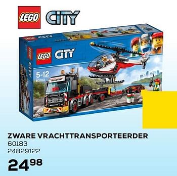 Aanbiedingen Zware vrachttransporteerder - Lego - Geldig van 05/11/2019 tot 10/12/2019 bij Supra Bazar