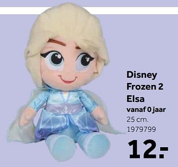 Aanbiedingen Disney frozen 2 elsa - Disney  Frozen - Geldig van 11/11/2019 tot 24/11/2019 bij Intertoys
