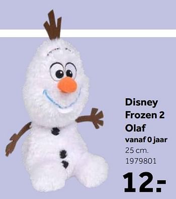 Aanbiedingen Disney frozen 2 olaf - Disney  Frozen - Geldig van 11/11/2019 tot 24/11/2019 bij Intertoys