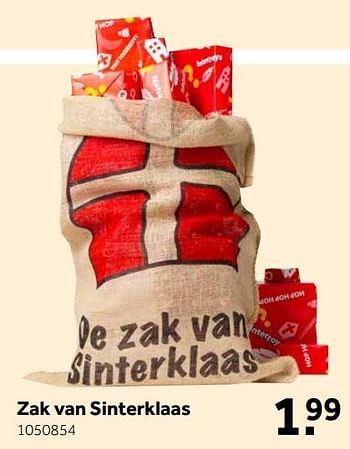 Aanbiedingen Zak van sinterklaas - Huismerk - Intertoys - Geldig van 11/11/2019 tot 24/11/2019 bij Intertoys