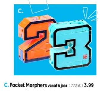 Aanbiedingen Pocket morphers - Huismerk - Intertoys - Geldig van 14/10/2019 tot 08/12/2019 bij Intertoys