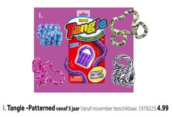 Aanbiedingen Tangle-patterned - Huismerk - Intertoys - Geldig van 14/10/2019 tot 08/12/2019 bij Intertoys