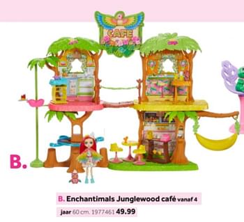 Aanbiedingen Enchantimals junglewood café - Enchantimals  - Geldig van 14/10/2019 tot 08/12/2019 bij Intertoys