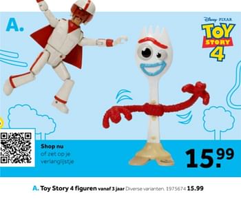 Aanbiedingen Toy story 4 figuren - Toy Story - Geldig van 14/10/2019 tot 08/12/2019 bij Intertoys