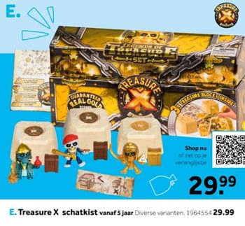 Aanbiedingen Treasure x schat - Huismerk - Intertoys - Geldig van 14/10/2019 tot 08/12/2019 bij Intertoys