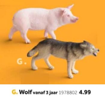 Aanbiedingen Wolf - Huismerk - Intertoys - Geldig van 14/10/2019 tot 08/12/2019 bij Intertoys