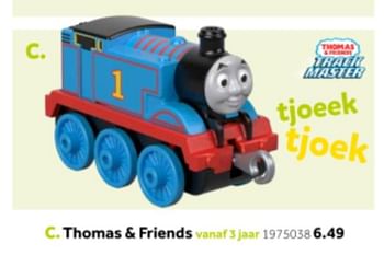 Aanbiedingen Thomas + friends - Thomas &amp; Friends - Geldig van 14/10/2019 tot 08/12/2019 bij Intertoys