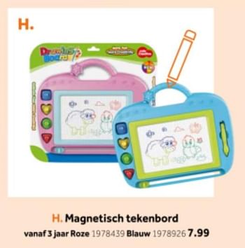 Aanbiedingen Magnetisch tekenbord - Huismerk - Intertoys - Geldig van 14/10/2019 tot 08/12/2019 bij Intertoys