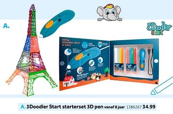 Aanbiedingen 3doodler start starterset 3d pen - The 3doodler - Geldig van 14/10/2019 tot 08/12/2019 bij Intertoys