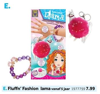 Aanbiedingen Fluffn` fashion lama - Creative - Geldig van 14/10/2019 tot 08/12/2019 bij Intertoys