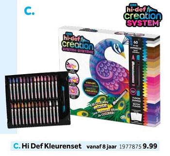Aanbiedingen Hi def kleurenset - orb - Geldig van 14/10/2019 tot 08/12/2019 bij Intertoys
