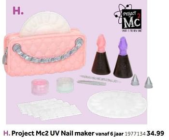 Aanbiedingen Project mc2 uv nail maker - Project MCÂ² - Geldig van 14/10/2019 tot 08/12/2019 bij Intertoys