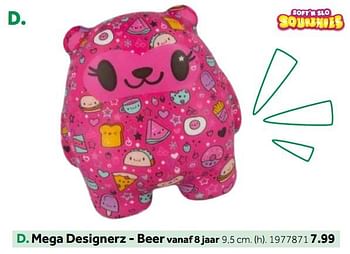 Aanbiedingen Mega designerz - beer - Mega Designerz - Geldig van 14/10/2019 tot 08/12/2019 bij Intertoys