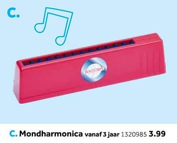 Aanbiedingen Mondharmonica - Huismerk - Intertoys - Geldig van 14/10/2019 tot 08/12/2019 bij Intertoys