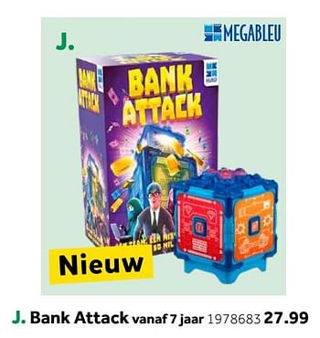 Aanbiedingen Bank attack - Megableu - Geldig van 14/10/2019 tot 08/12/2019 bij Intertoys