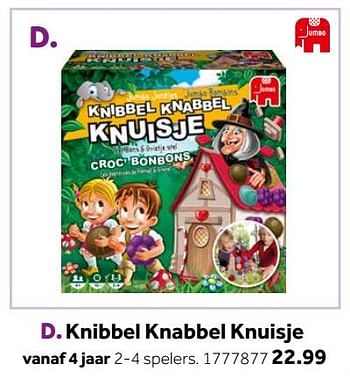 Aanbiedingen Knibbel knabbel knuisje - Jumbo - Geldig van 14/10/2019 tot 08/12/2019 bij Intertoys