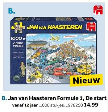 Aanbiedingen Jan van haasteren formule 1, de start - Jumbo - Geldig van 14/10/2019 tot 08/12/2019 bij Intertoys