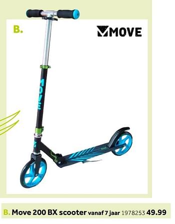 Aanbiedingen Move 200 bx scooter - Move - Geldig van 14/10/2019 tot 08/12/2019 bij Intertoys