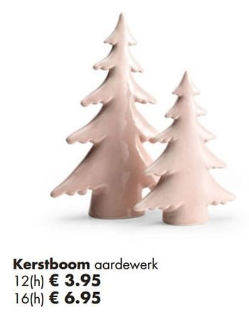 Aanbiedingen Kerstboom aardewerk - Huismerk - Europoint - Geldig van 18/11/2019 tot 20/12/2019 bij Europoint