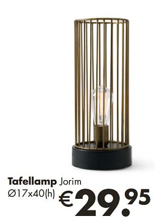 Aanbiedingen Tafellamp jorim - Huismerk - Europoint - Geldig van 18/11/2019 tot 20/12/2019 bij Europoint