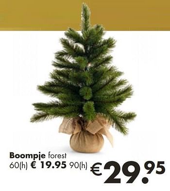 Aanbiedingen Boompje forest - Huismerk - Europoint - Geldig van 18/11/2019 tot 20/12/2019 bij Europoint