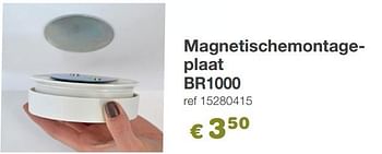 Aanbiedingen Magnetischemontageplaat br1000 - Brennenstuhl - Geldig van 22/11/2019 tot 25/11/2019 bij Europoint