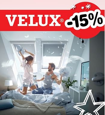 Aanbiedingen Velux -15% - Velux - Geldig van 22/11/2019 tot 25/11/2019 bij Europoint