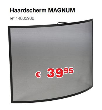 Aanbiedingen Haardscherm magnum - Huismerk - Europoint - Geldig van 22/11/2019 tot 25/11/2019 bij Europoint