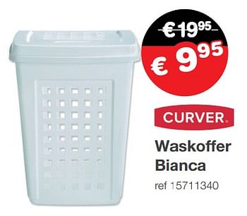 Aanbiedingen Waskoffer bianca - Curver - Geldig van 22/11/2019 tot 25/11/2019 bij Europoint