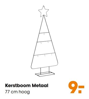 Aanbiedingen Kerstboom metaal - Huismerk - Kwantum - Geldig van 25/11/2019 tot 01/12/2019 bij Kwantum