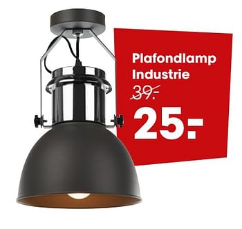 Aanbiedingen Plafondlamp industrie - Huismerk - Kwantum - Geldig van 25/11/2019 tot 01/12/2019 bij Kwantum