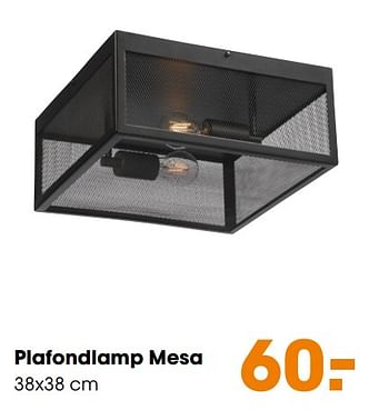 Aanbiedingen Plafondlamp mesa - Huismerk - Kwantum - Geldig van 25/11/2019 tot 01/12/2019 bij Kwantum