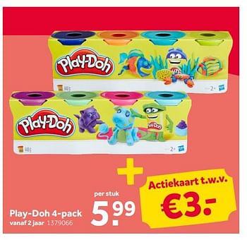 Aanbiedingen Play-doh - Play-Doh - Geldig van 25/11/2019 tot 08/12/2019 bij Intertoys