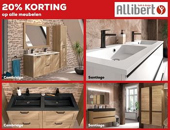 Aanbiedingen 20% korting op all meubelen allibert - Allibert - Geldig van 03/12/2019 tot 07/01/2020 bij Supra Bazar