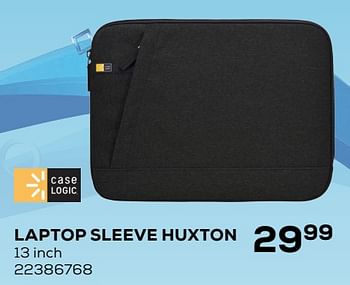 Aanbiedingen Laptop sleeve huxton - Case Logic - Geldig van 03/12/2019 tot 07/01/2020 bij Supra Bazar