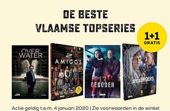 Aanbiedingen De beste vlaamse topseries 1+1 gratis - Huismerk - Supra Bazar - Geldig van 03/12/2019 tot 07/01/2020 bij Supra Bazar