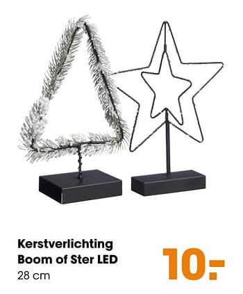 Aanbiedingen Kerstverlichting boom of ster led - Huismerk - Kwantum - Geldig van 02/12/2019 tot 15/12/2019 bij Kwantum