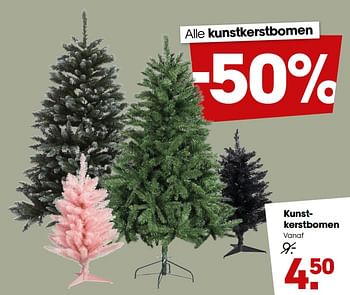 Aanbiedingen Kunstkerstbomen - Huismerk - Kwantum - Geldig van 16/12/2019 tot 29/12/2019 bij Kwantum