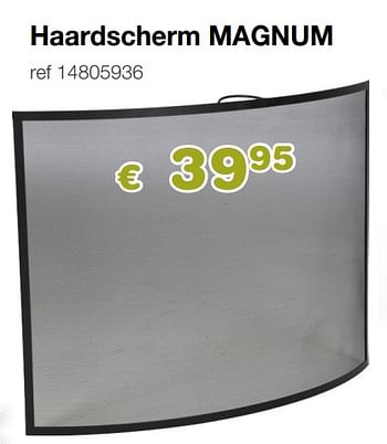 Aanbiedingen Haardscherm magnum - Huismerk - Europoint - Geldig van 09/12/2019 tot 31/12/2019 bij Europoint