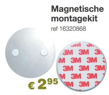Aanbiedingen Magnetische montagekit - Huismerk - Europoint - Geldig van 09/12/2019 tot 31/12/2019 bij Europoint