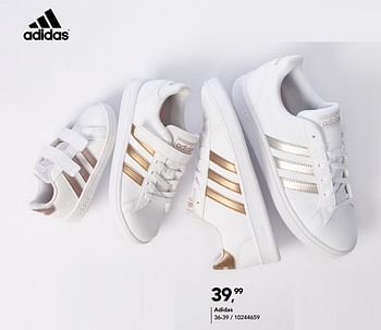 Aanbiedingen Sneaker grand court k adidas - Adidas - Geldig van 03/01/2020 tot 26/01/2020 bij Bristol