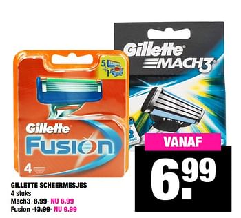 Aanbiedingen Gillette scheermesjes - Gillette - Geldig van 30/12/2019 tot 12/01/2020 bij Big Bazar