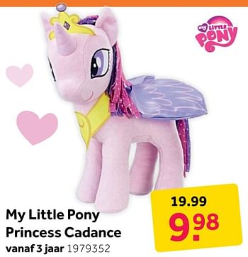 Aanbiedingen My little pony princess cadance - My Little Pony - Geldig van 31/12/2019 tot 12/01/2020 bij Intertoys