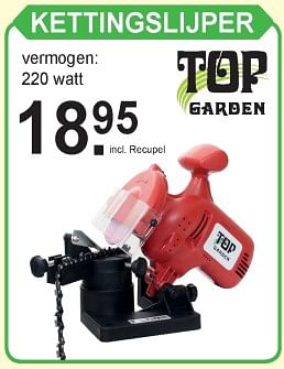 Aanbiedingen Kettingslijper - Top Garden - Geldig van 30/12/2019 tot 18/01/2020 bij Van Cranenbroek