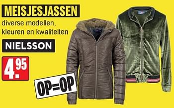 Aanbiedingen Meisjesjassen - Nielsson - Geldig van 30/12/2019 tot 18/01/2020 bij Van Cranenbroek
