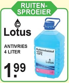 Aanbiedingen Ruiten- sproeier - Lotus Geräte - Geldig van 30/12/2019 tot 18/01/2020 bij Van Cranenbroek